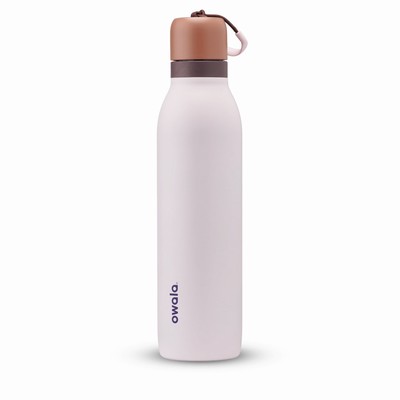 Owala 24oz FreeSip® Twist Water Bottles Pink | 8596-NIDLC